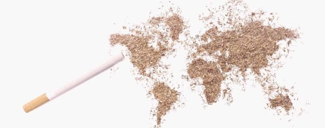 Tobacco Counterfeit Serialization 2: World Map.